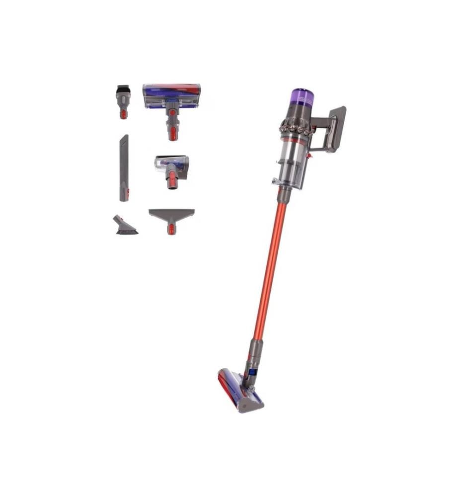 Aspirateur Balai sans fil V11 Fluffy - Rouge et Nickel