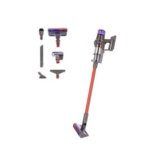 Aspirateur Balai sans fil V11 Fluffy - Rouge et Nickel