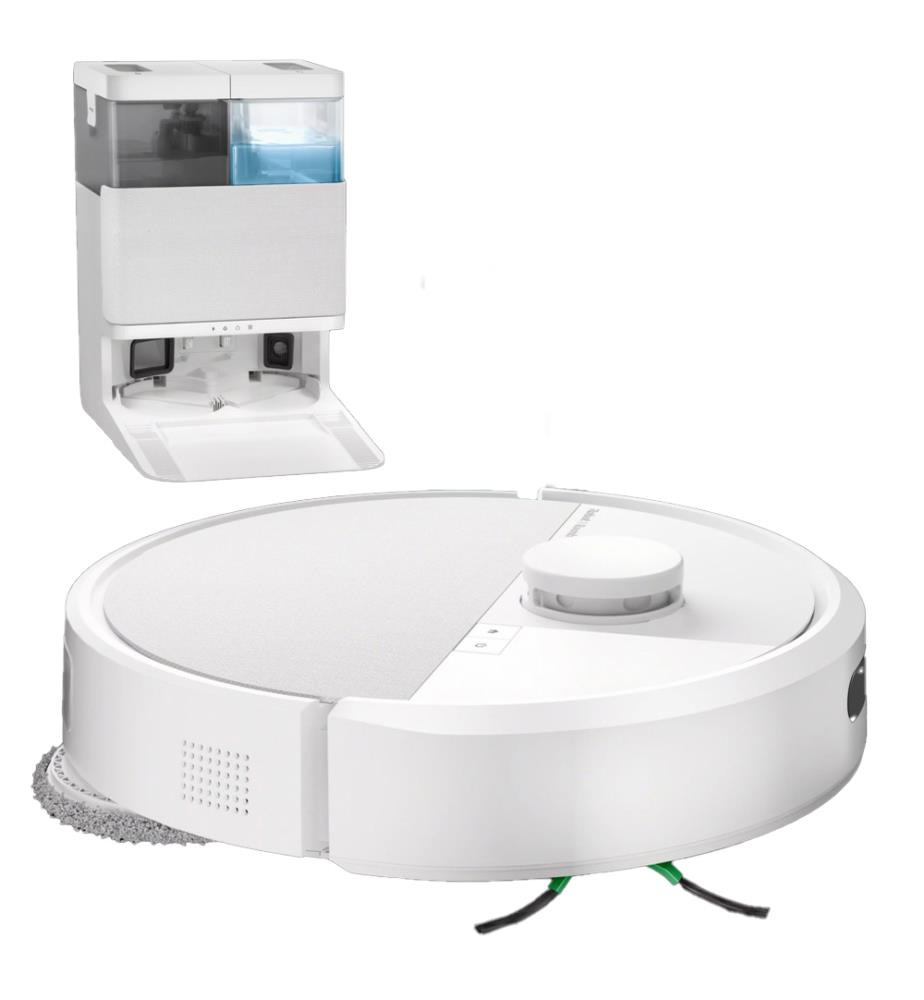 Robot Aspirateur et Laveur Roomba Plus 405 Combo + Station AutoWash - Blanc