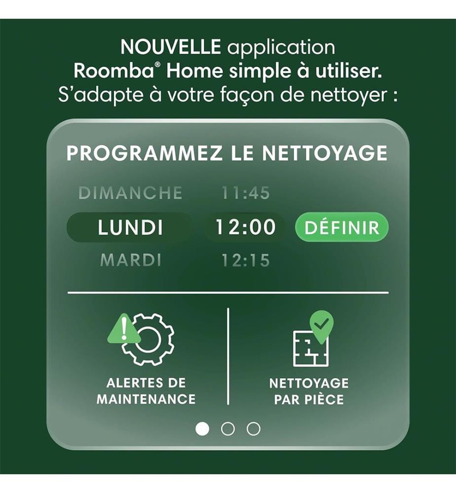 Robot aspirateur laveur 4-en-1 avec station AutoWash™, Roomba® Plus 405 Combo - Noir