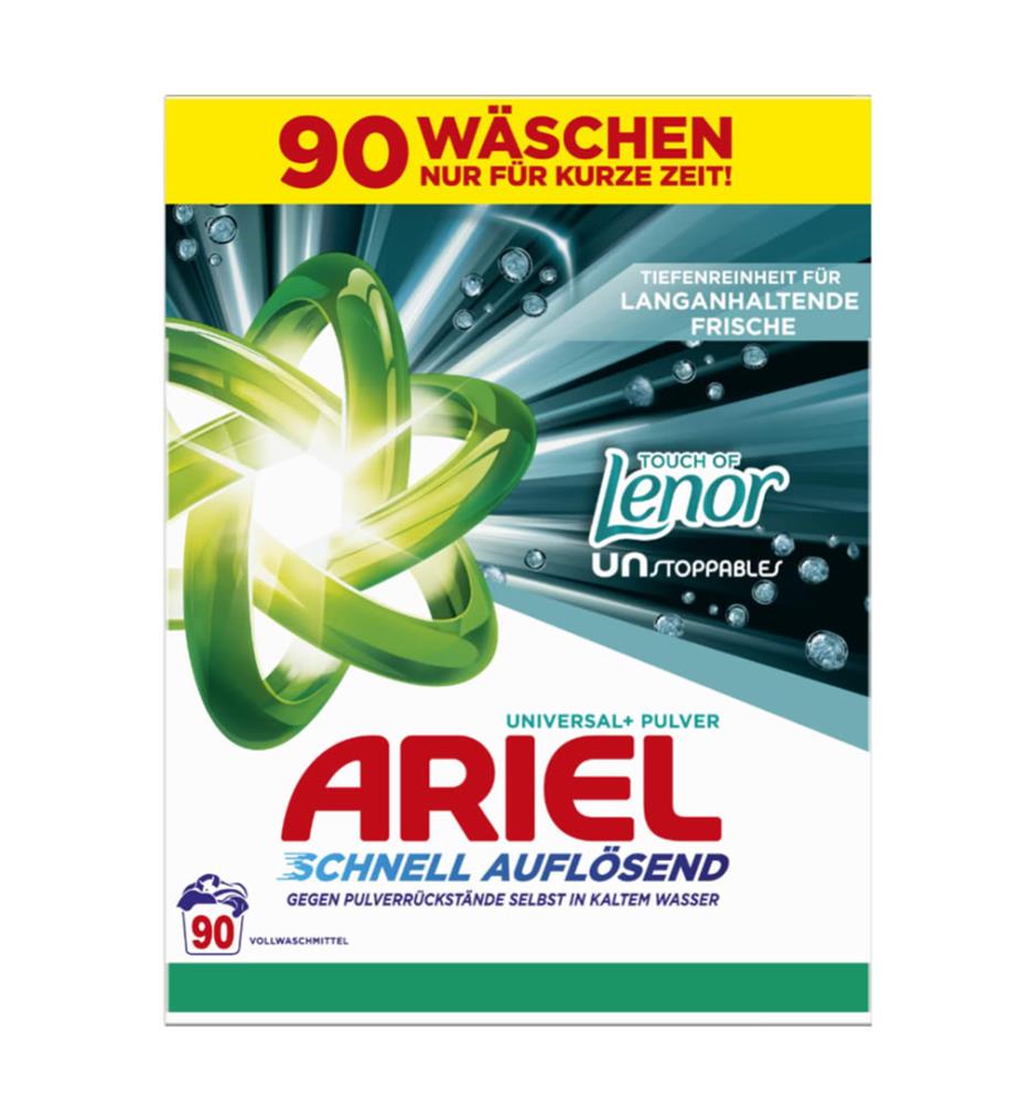 Touch Of Lenor Unstoppables detergent 4.95 kg