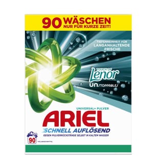 Touch Of Lenor Unstoppables detergent 4.95 kg