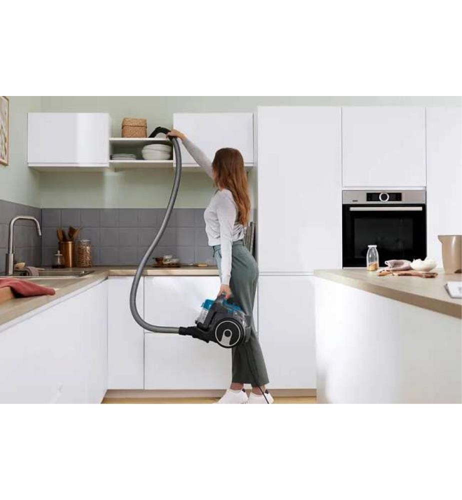 Aspirateur sans sac Série 2 - Turquoise, filtre EPA