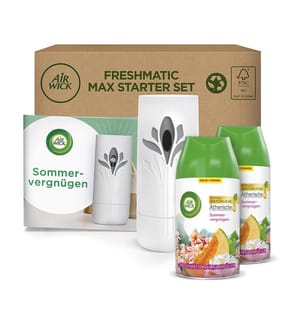 Kit Diffuseur Freshmatic Max eCom avec 2 recharges Plaisir d'Été - 250 ml