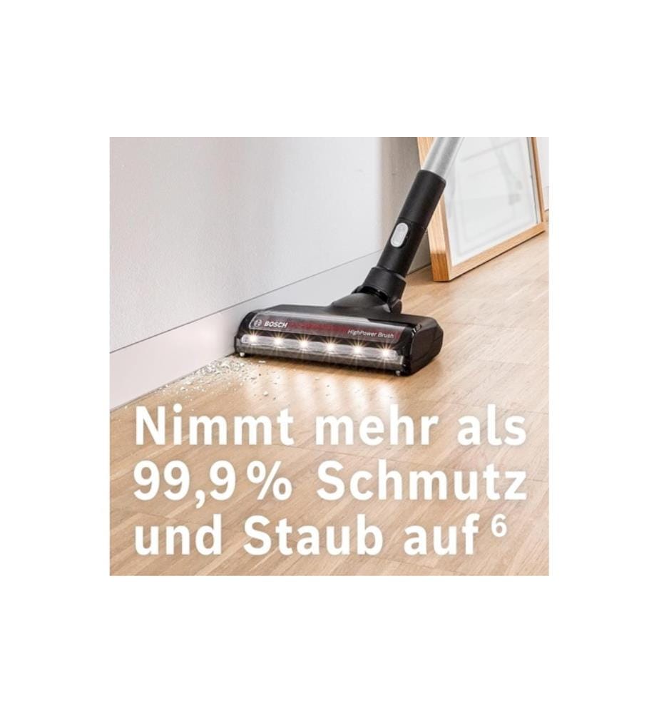 Unlimited Series 8 Akku-Staubsauger - Weiss und Schwarz