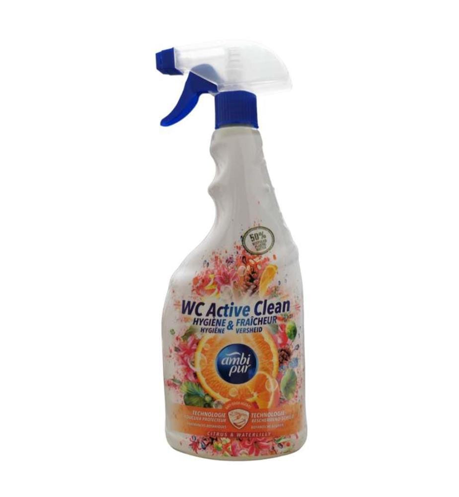 8 x Detergente per WC spray al profumo di agrumi e ninfea – 750 ml