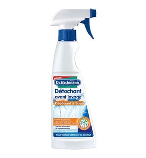 6 x Smacchiatore prelavaggio per deodorante e sudore – 250 ml
