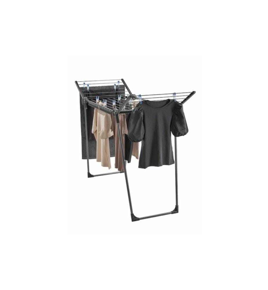 Stendibiancheria da terra Pegasus 150, 15 metri - Solid Black