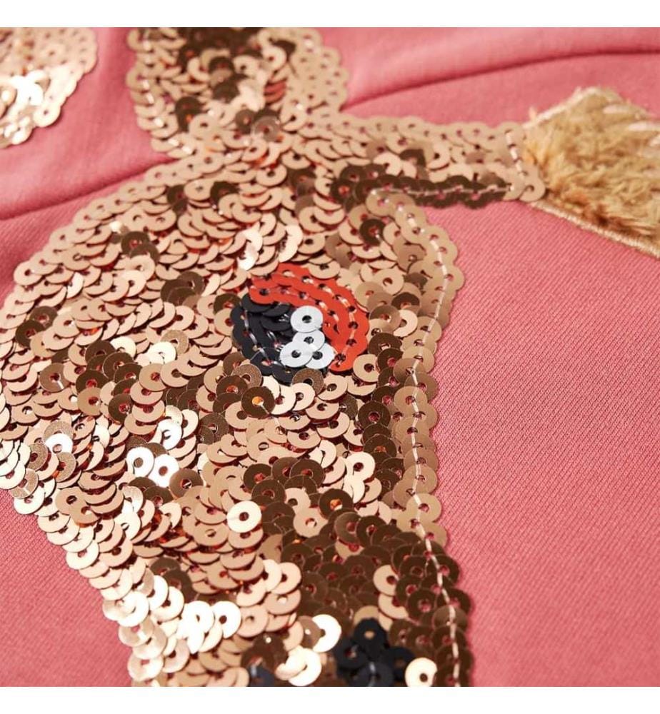 Kinder-Sweatshirt Altrosa 116