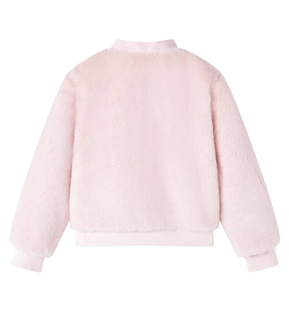 Kinderjacke Kunstpelz Zartrosa 128