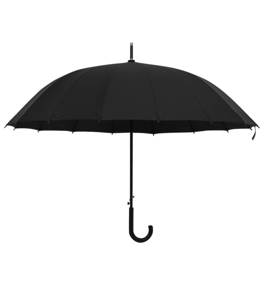 Regenschirm Automatisch Schwarz 120 cm