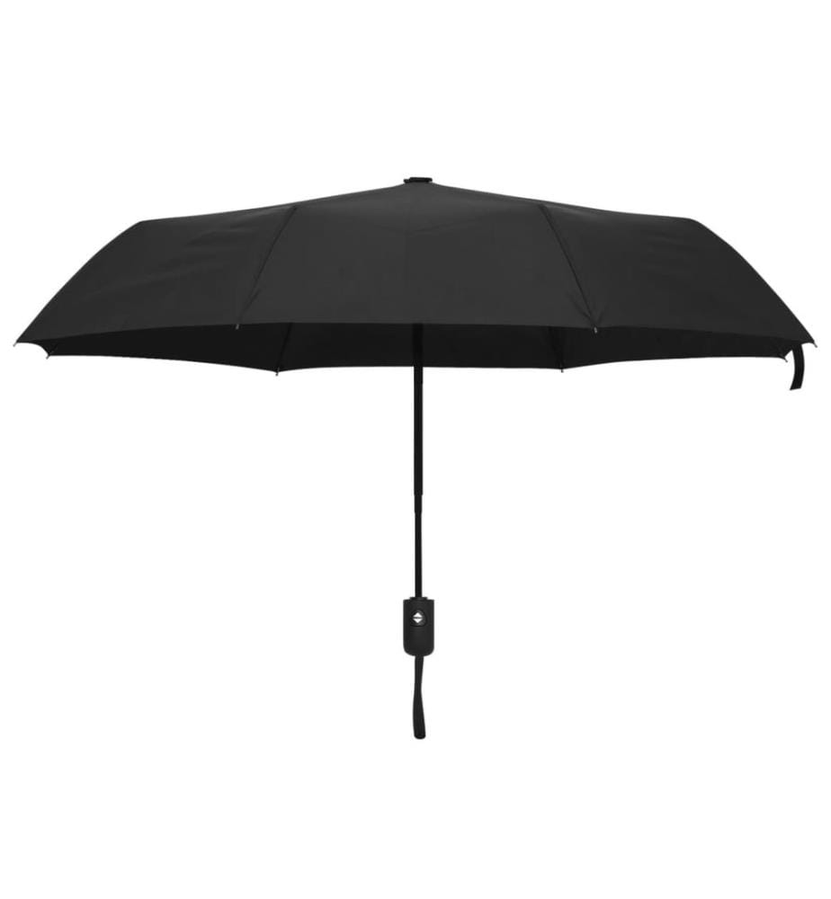 Faltbarer Regenschirm Automatisch Schwarz 95 cm