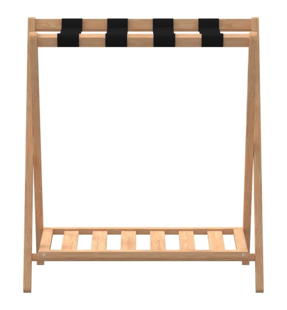 Gepäckablage 68x38x58 cm Bambus