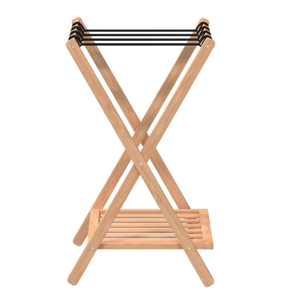 Gepäckablage 68x38x58 cm Bambus