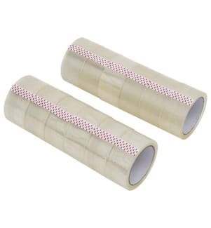 Paketklebeband 12 Stk. Transparent 48 mm x 66 m
