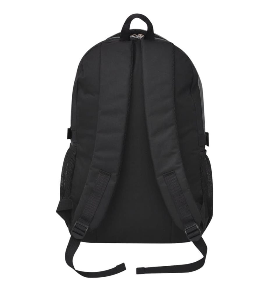 Sac à dos d'école 40 L noir et gris