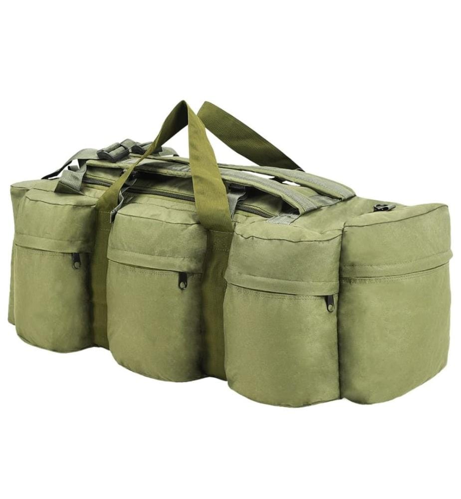 3-in-1 Seesack Armee-Stil 45 L Olivgrün