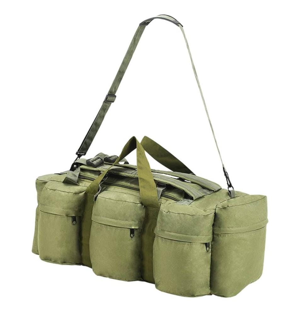 3-in-1 Seesack Armee-Stil 45 L Olivgrün