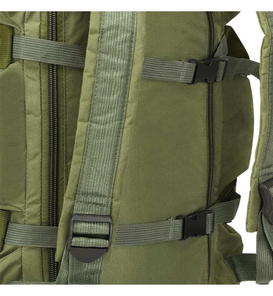 3-in-1 Seesack Armee-Stil 45 L Olivgrün