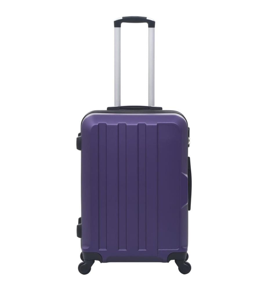 Hartschalen-Trolley-Set 3 Stk. Lila ABS