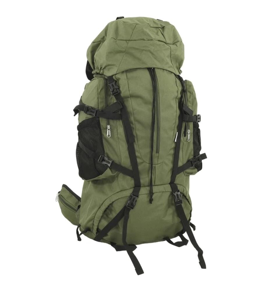 Wanderrucksack Armeegrün 100 L Oxford-Gewebe
