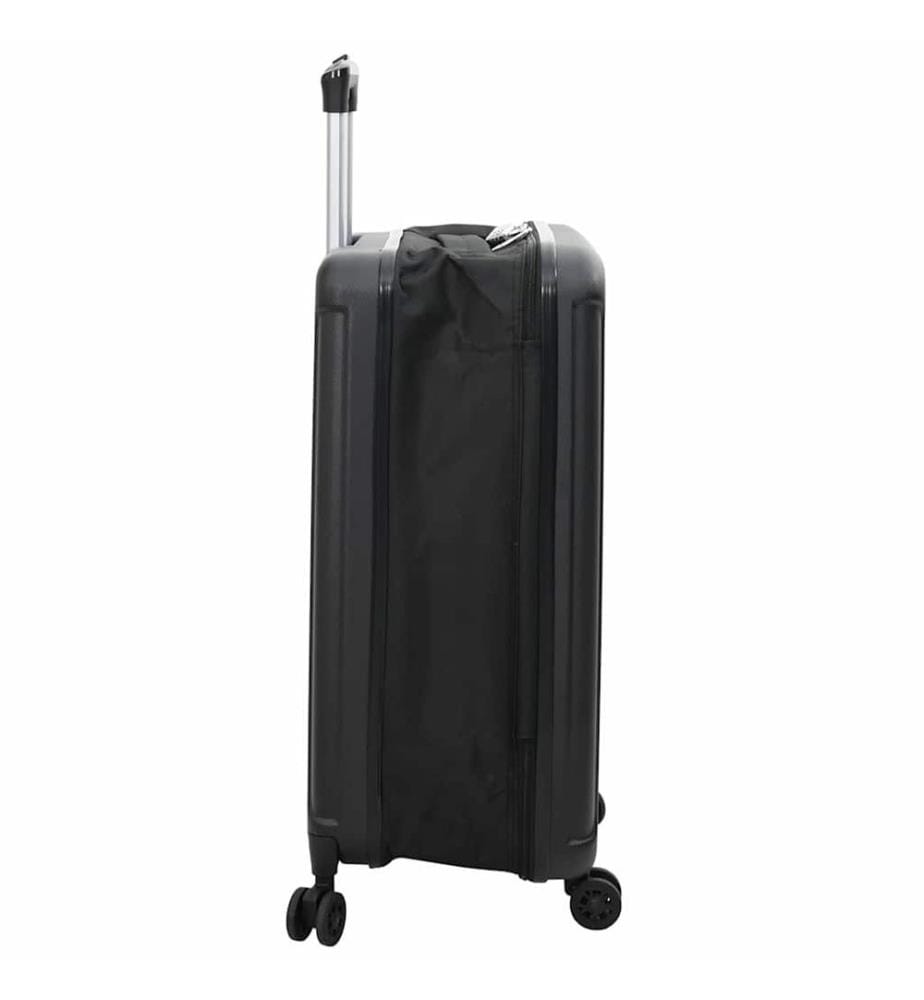 Valise avec verrouillage Noir 43 x 27 x 66 cm Plastic ABS
