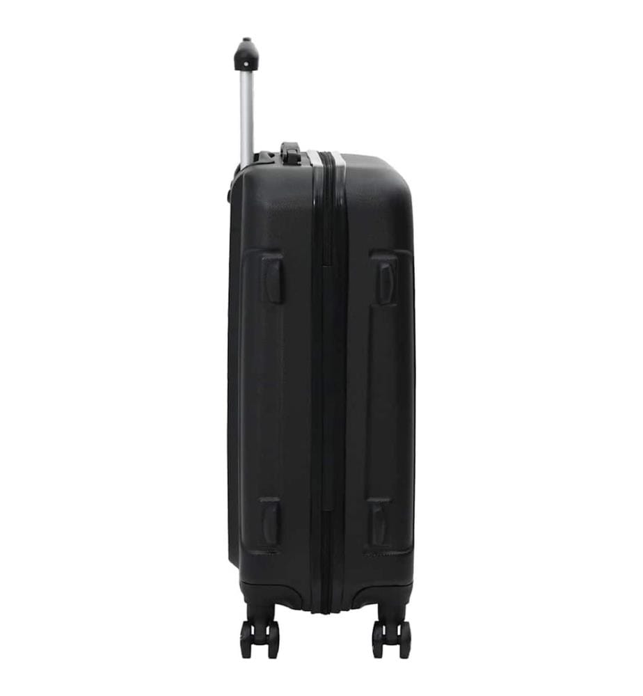 Valise avec verrouillage 3 pcs Noir 50 x 31 x 78 cm Plastic ABS