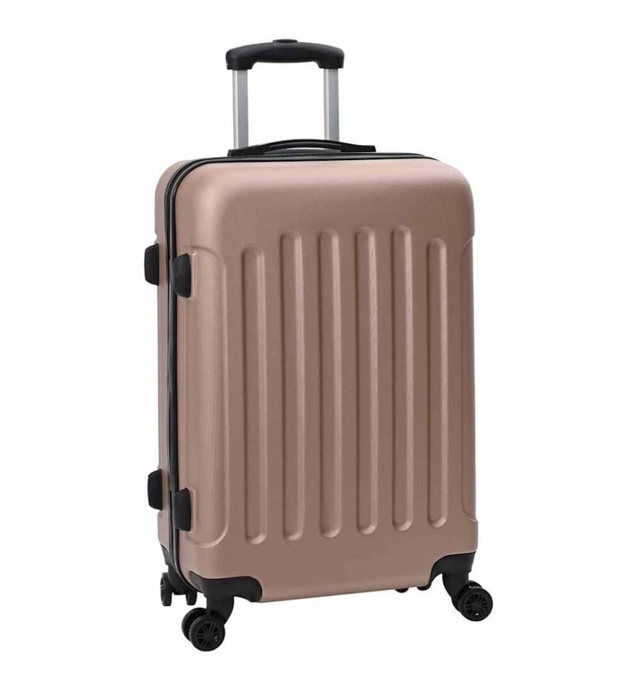 Valise 3 pcs or rose 50 x 31 x 78 cm Plastic ABS
