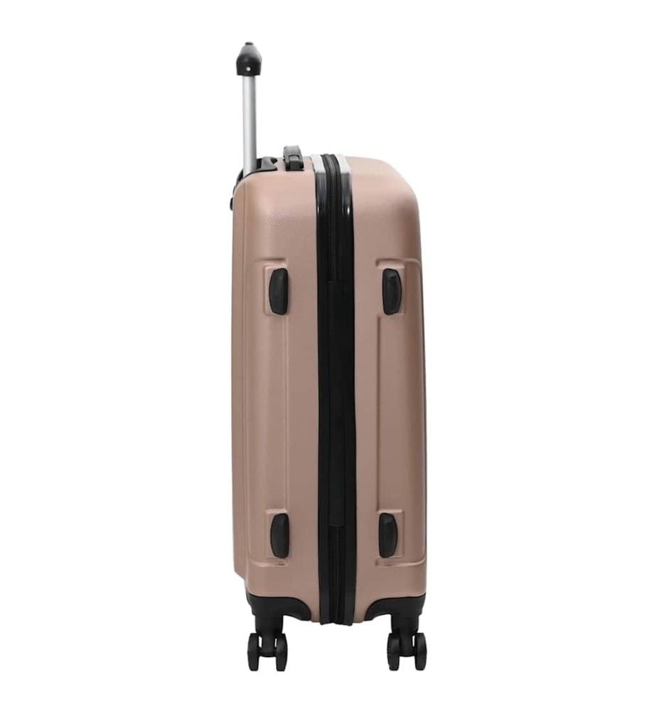Valise 3 pcs or rose 50 x 31 x 78 cm Plastic ABS