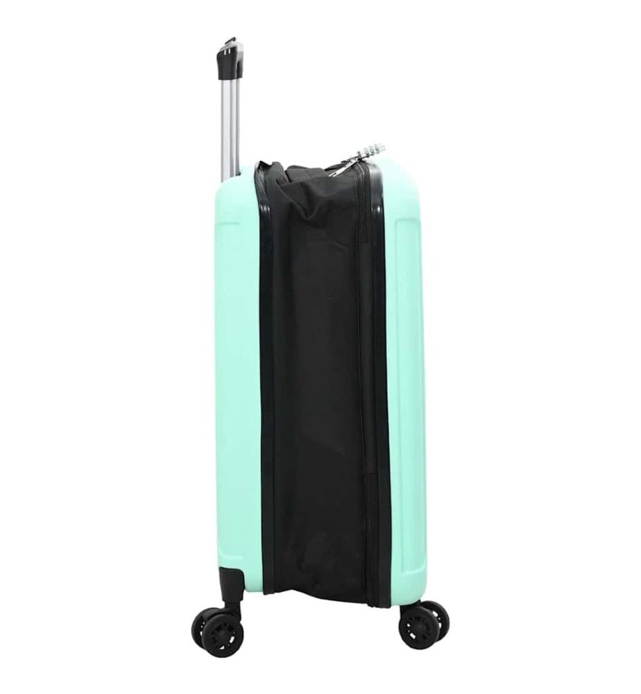 Valise Vert menthe 43 x 27 x 66 cm Plastic ABS