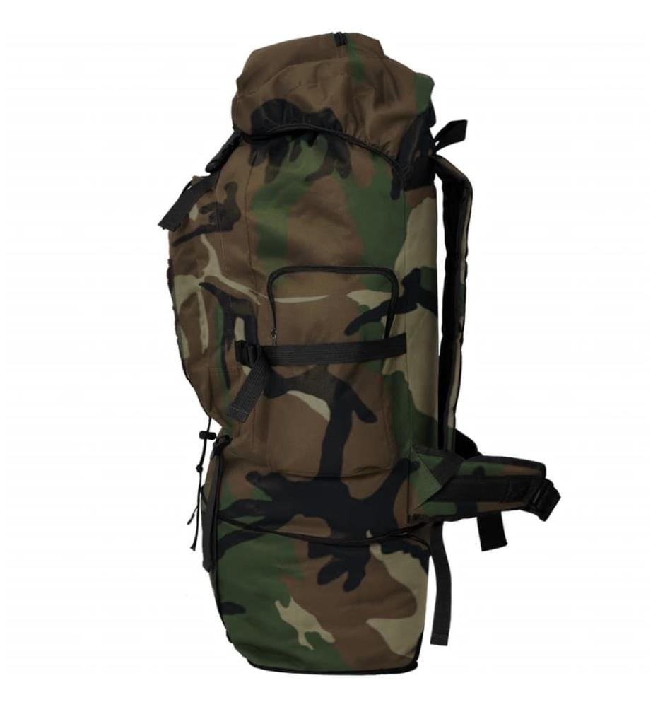 Sac à dos en style d'armée XXL 100 L camouflage