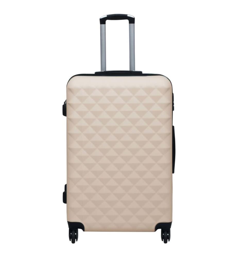 Ensemble de valises rigides 2 pcs Doré ABS
