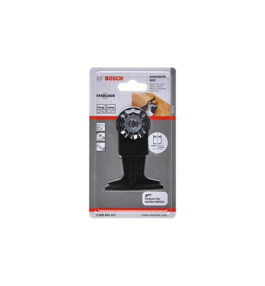 BOSCH - Professional BIM Tauchsägeblatt AII 65 BSPB Hart Holz, 40 x 65 mm