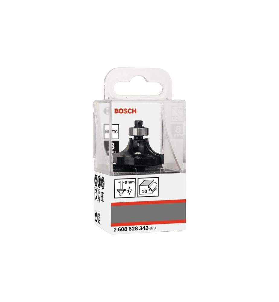 BOSCH - Professional Fraise pour arrondi Standard for Wood R1 10 mm, L 16.5 mm, G 57 mm