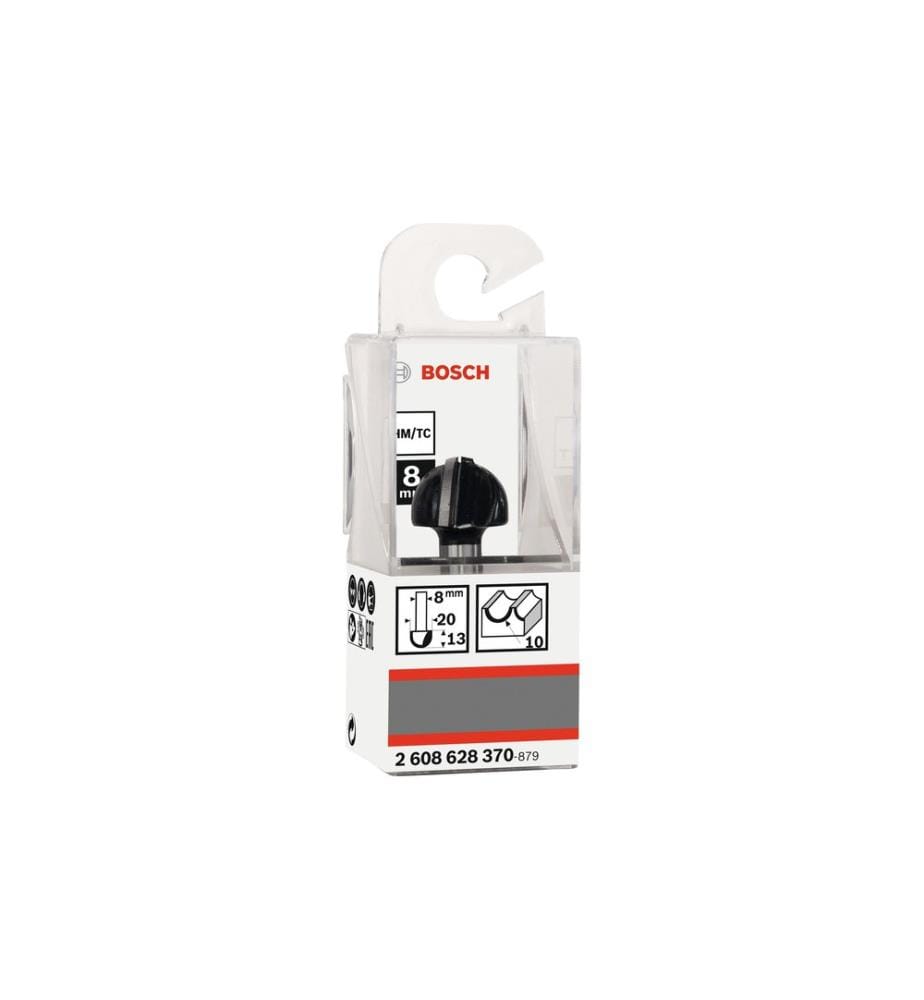 BOSCH - Professional Fraise à gorge Standard for Wood D: 20 mm, L: 12.4 mm