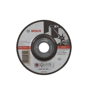 BOSCH - Professional Disque à ébarder coudé Expert for Inox, 125 x 6 mm