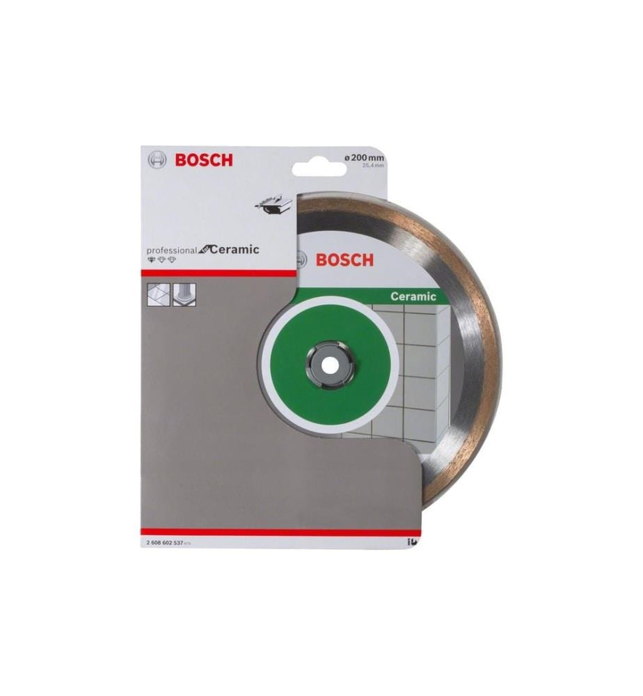 BOSCH - Professional Disque à tronçonner diamanté Standard for Ceramic, 200 x 1.6 x 7 mm