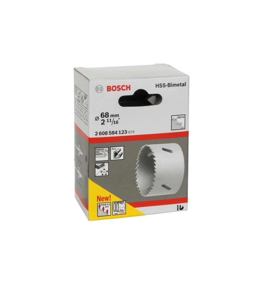 BOSCH - Professional Scie à cloche HSS bimétal pour adaptateur standard, 68 mm