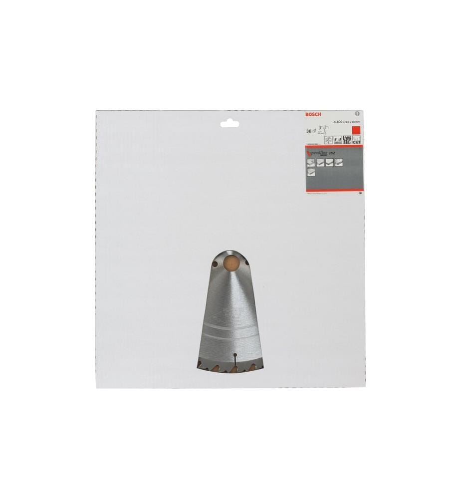 BOSCH - Professional Lame de scie circulaire Speedline Wood, 400 x 30 x 3.5 mm, Z 36