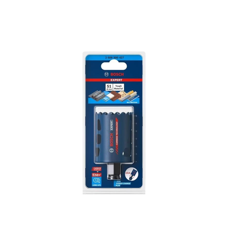 BOSCH - Professional Scie cloche EXPERT Tough Material, 51 x 60 mm