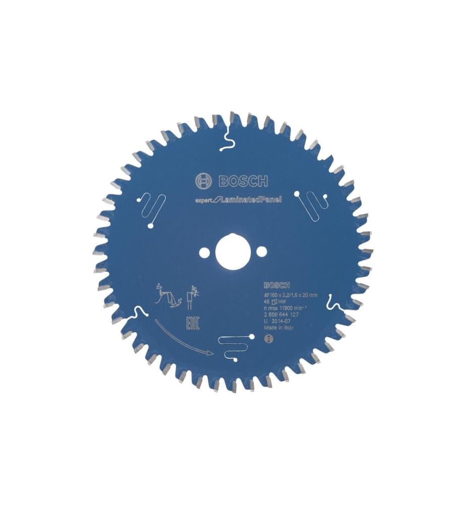 BOSCH - Professional Lame de scie circulaire Expert Laminated Panel 160 x 20 x 2.2 mm, Z 48