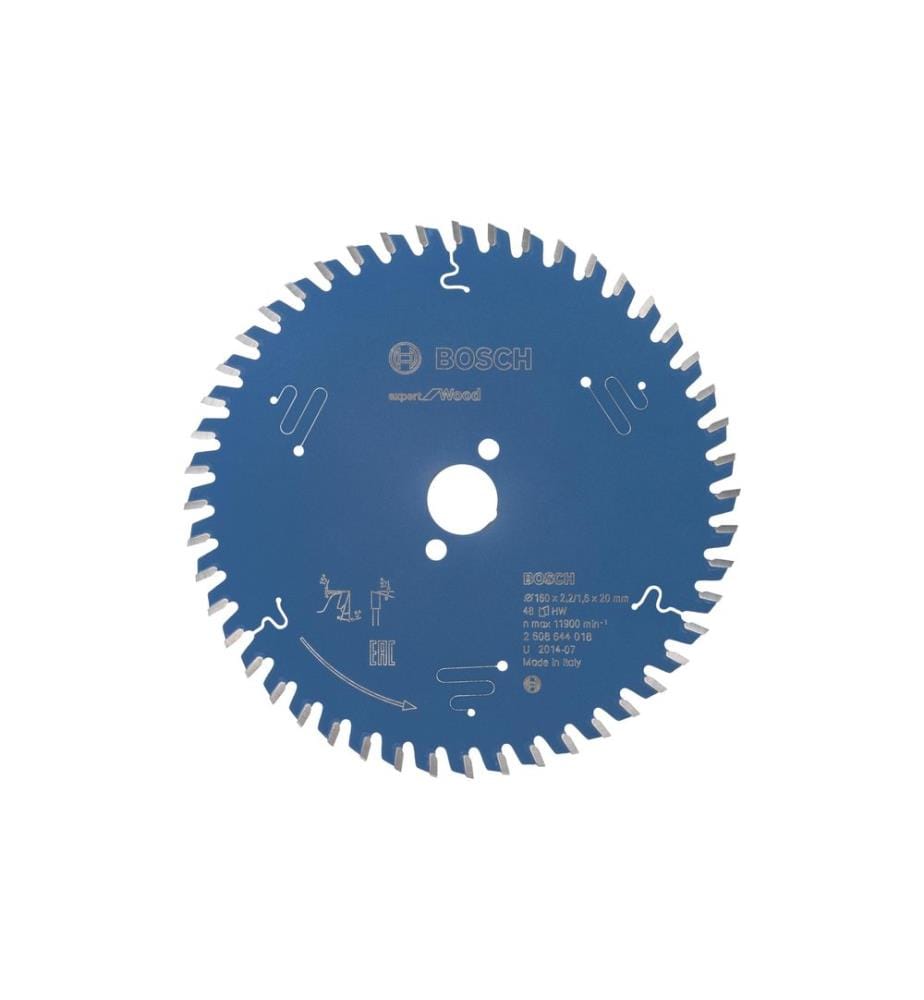 BOSCH - Professional Lame de scie circulaire Expert for Wood, 160 x 20 x 2.2 mm, Z 48