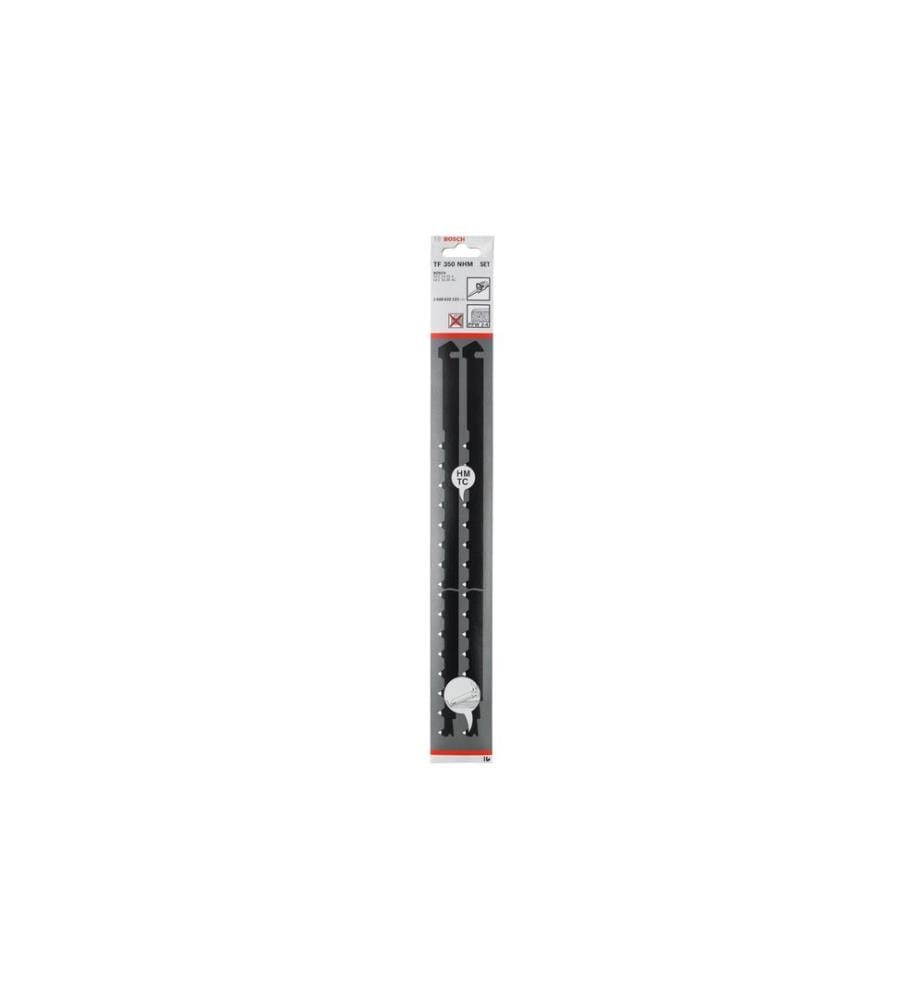 BOSCH - Professional Jeux de lames de scie TF 350 NHM pour divers matériaux, en 2 parties