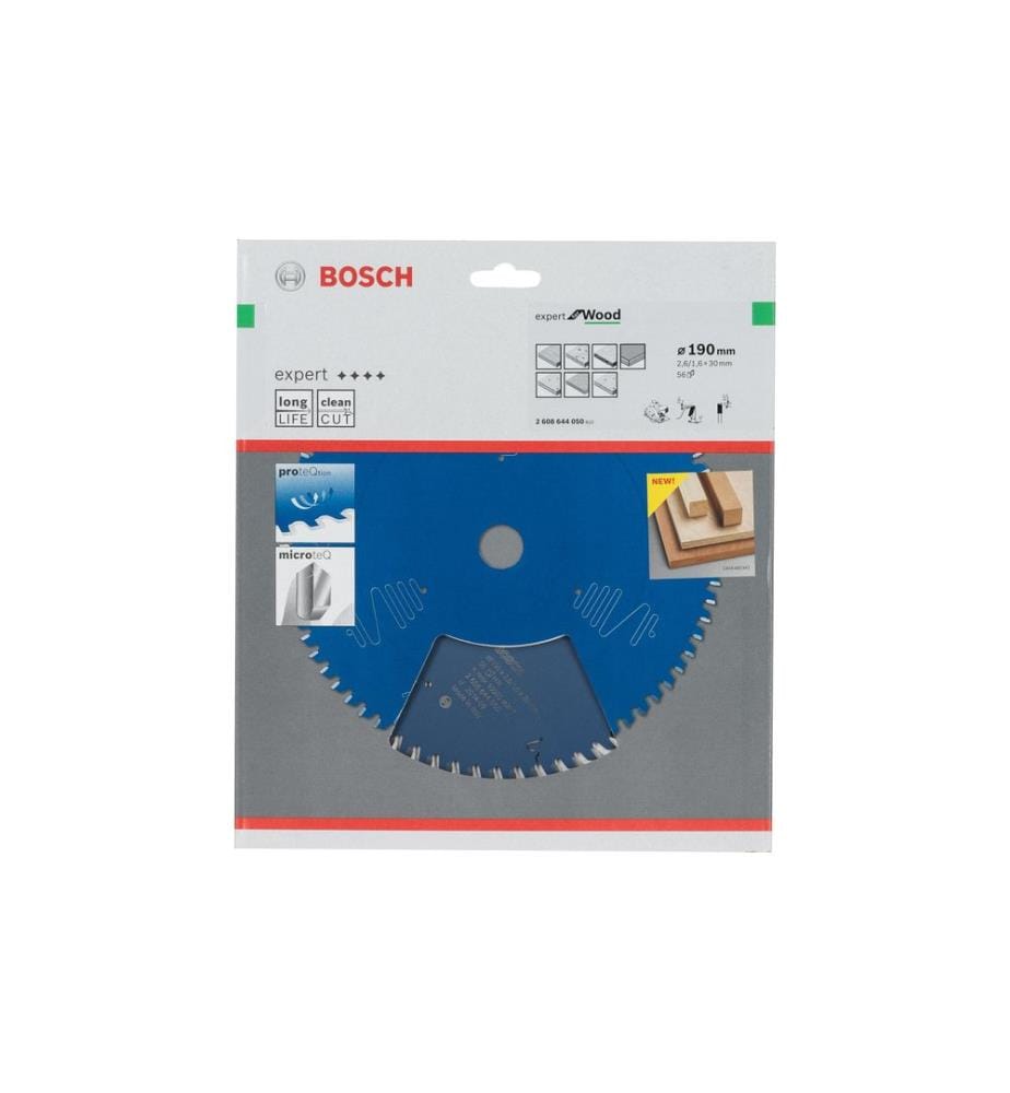 BOSCH - Professional Lame de scie circulaire Expert for Wood, 190 x 30 x 2.6 mm, Z 56