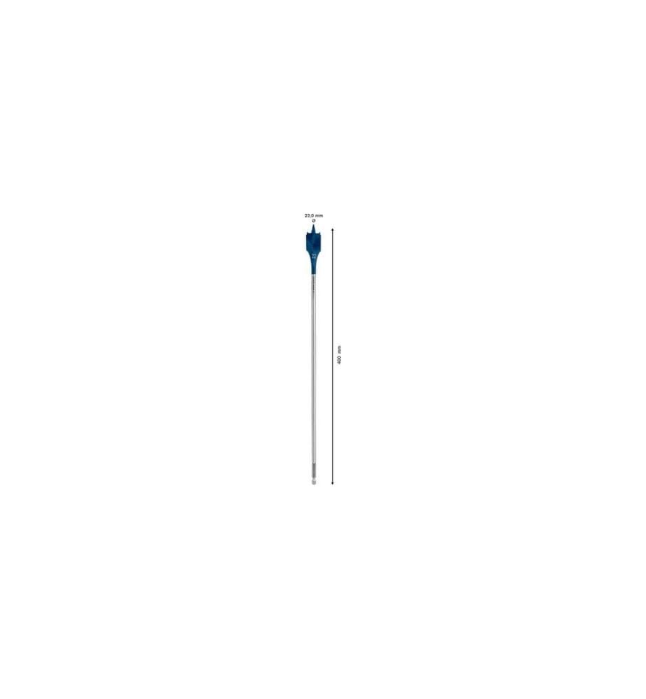 BOSCH - Professional Mèche à fraiser plate EXPERT Self Cut Speed, 22 x 400 mm