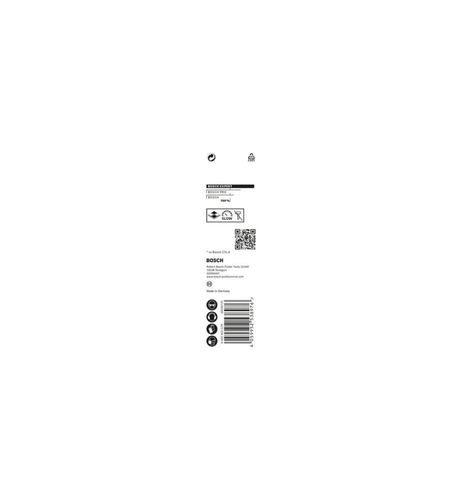 BOSCH - Professional Foret EXPERT CYL-9 MultiConstruction, 4 x 40 x 75 mm