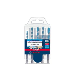 BOSCH - Professional Kits de forets Expert HEX-9 MultiConstruction 5 pièces