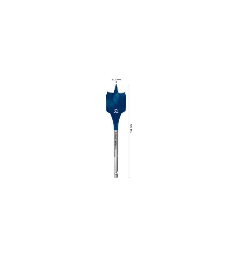 BOSCH - Professional Mèche à fraiser plate EXPERT Self Cut Speed, 32 x 152 mm