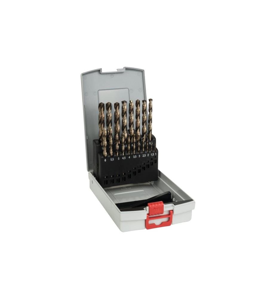 BOSCH - Professional Kits de forets à métaux HSS-Co ProBox, 19 pièces