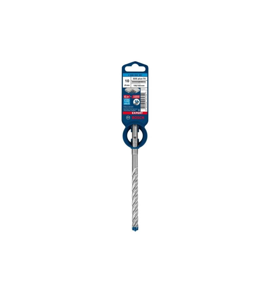 BOSCH - Professional Foret marteau EXPERT SDS plus-7X, 10 x 100 x 165 mm